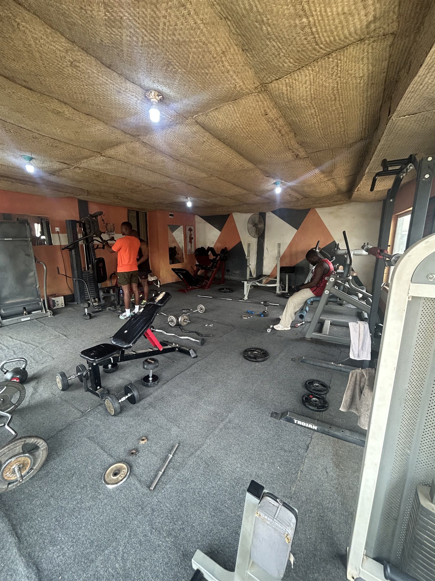 Main indoor strength training floor at G:Lite Hub